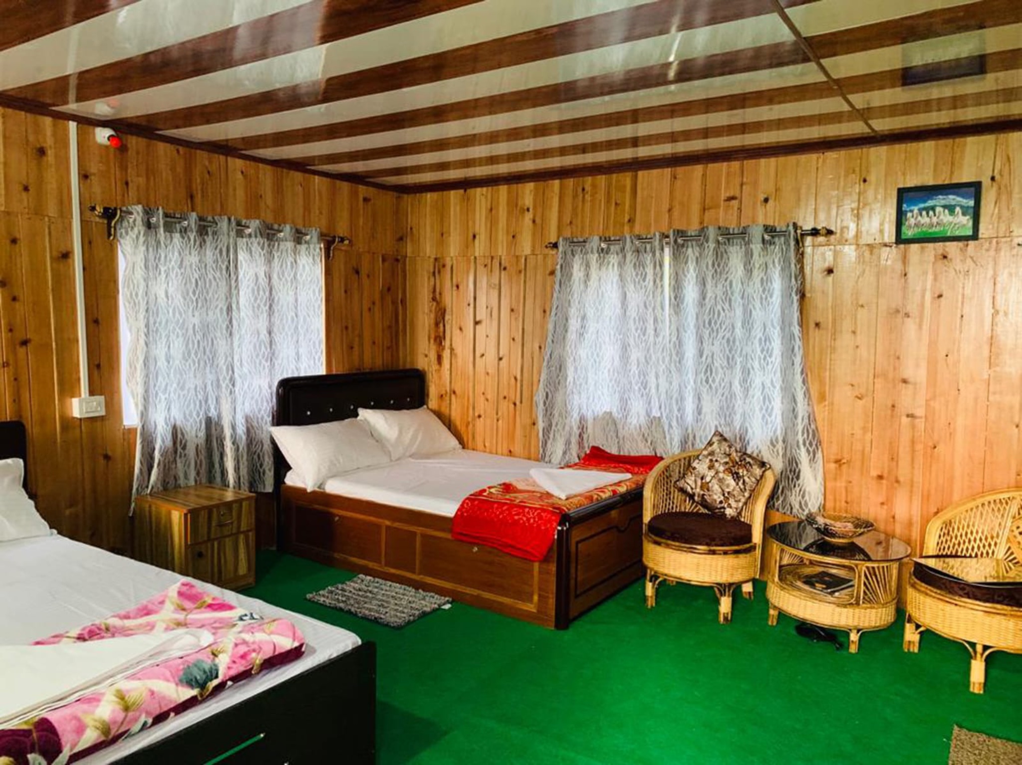 Room interior at the homestay